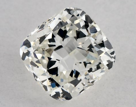 GIA 0.50 Carat J-SI1 Ideal Cut Cushion Modified Diamond